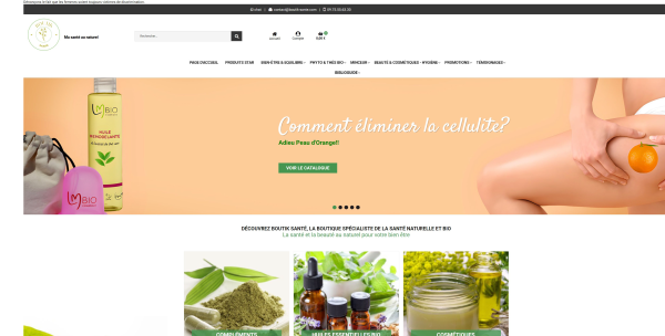 Beauty Store – E-Commerce Website for Cosmetic Products