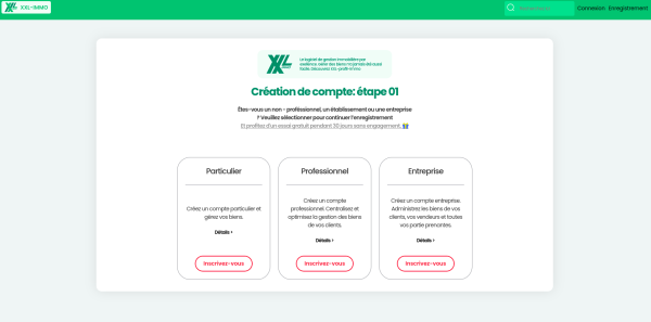 XXL Lock Immo – Real Estate Management Web App